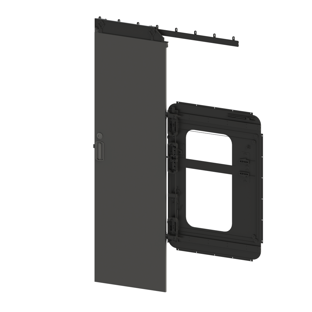 Single Pocket Door (Straight Tracking)