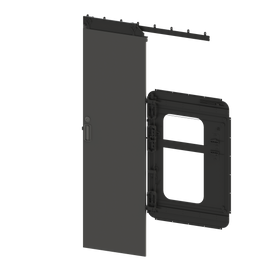 Single Pocket Door (Straight Tracking)