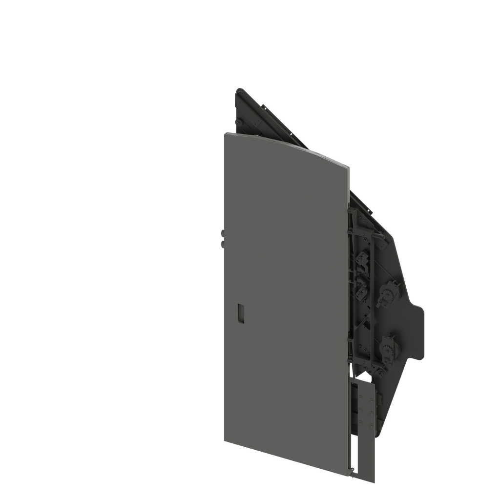 Single Pocket Door (Angled Tracking)