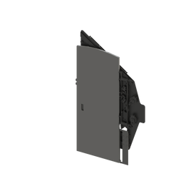 Single Pocket Door (Angled Tracking)