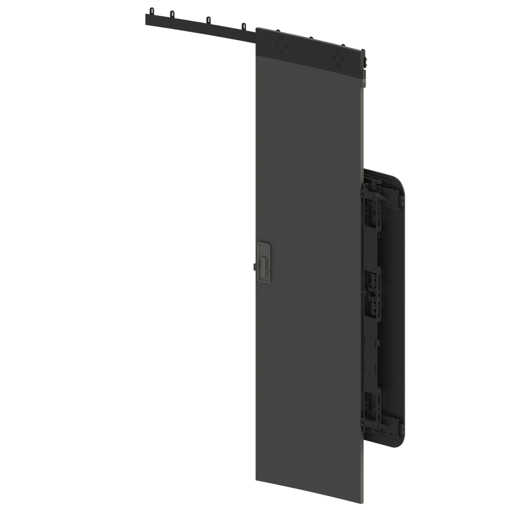 Single Pocket Door (Curved Tracking)