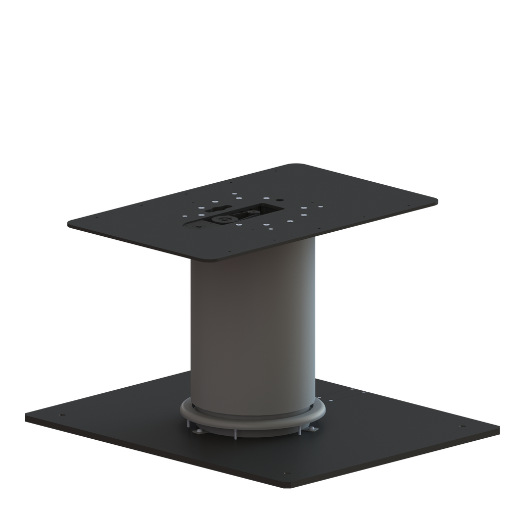 Single Pedestal Hi Lo Table (Standard Height)