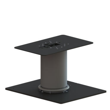 Single Pedestal Hi Lo Table (Standard Height)
