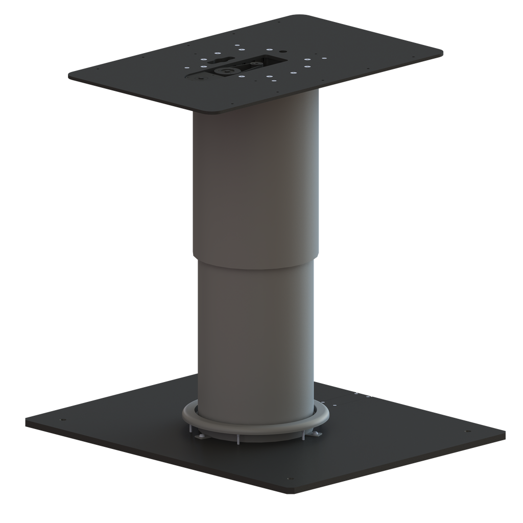 Single Pedestal Hi Lo Table (Standard Height)