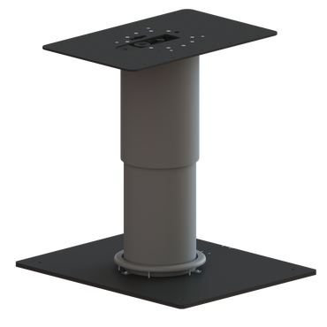 Single Pedestal Hi Lo Table (Standard Height)