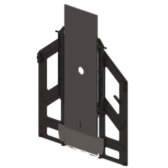 Dual Pocket Door (Angled Tracking)